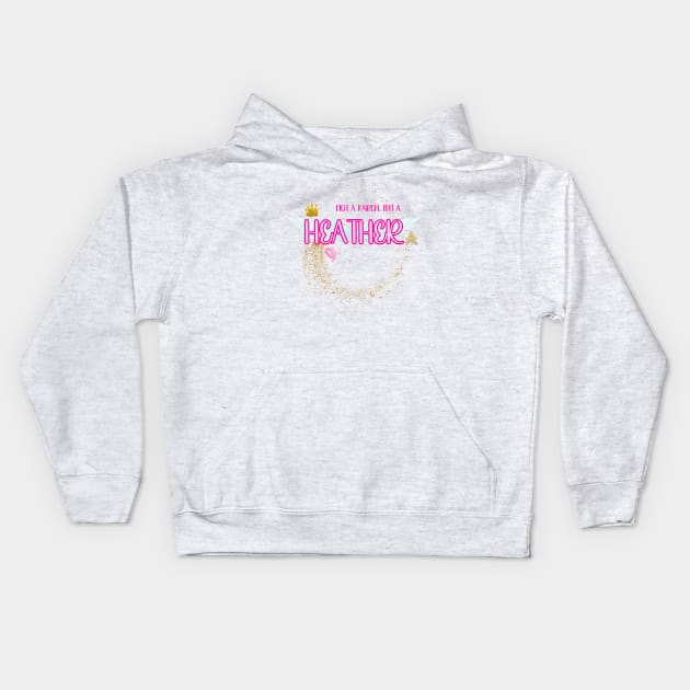 Not a Karen I’m a Heather Kids Hoodie by Once Upon a Find Couture 